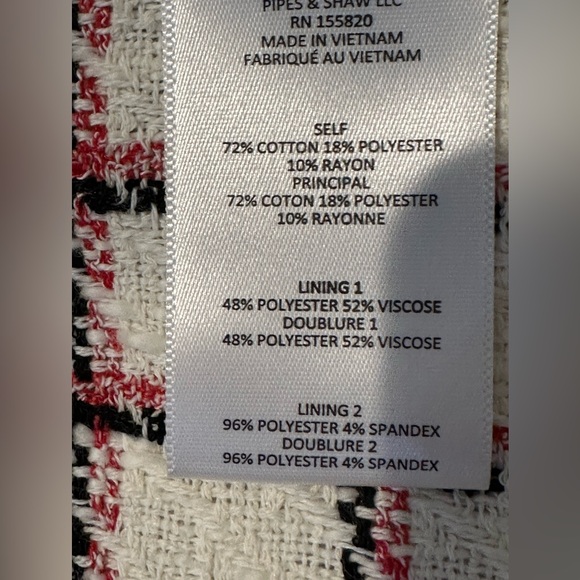 VERONICA BEARD
Taja Dickey Jacket cru Multi - Picture 12 of 15